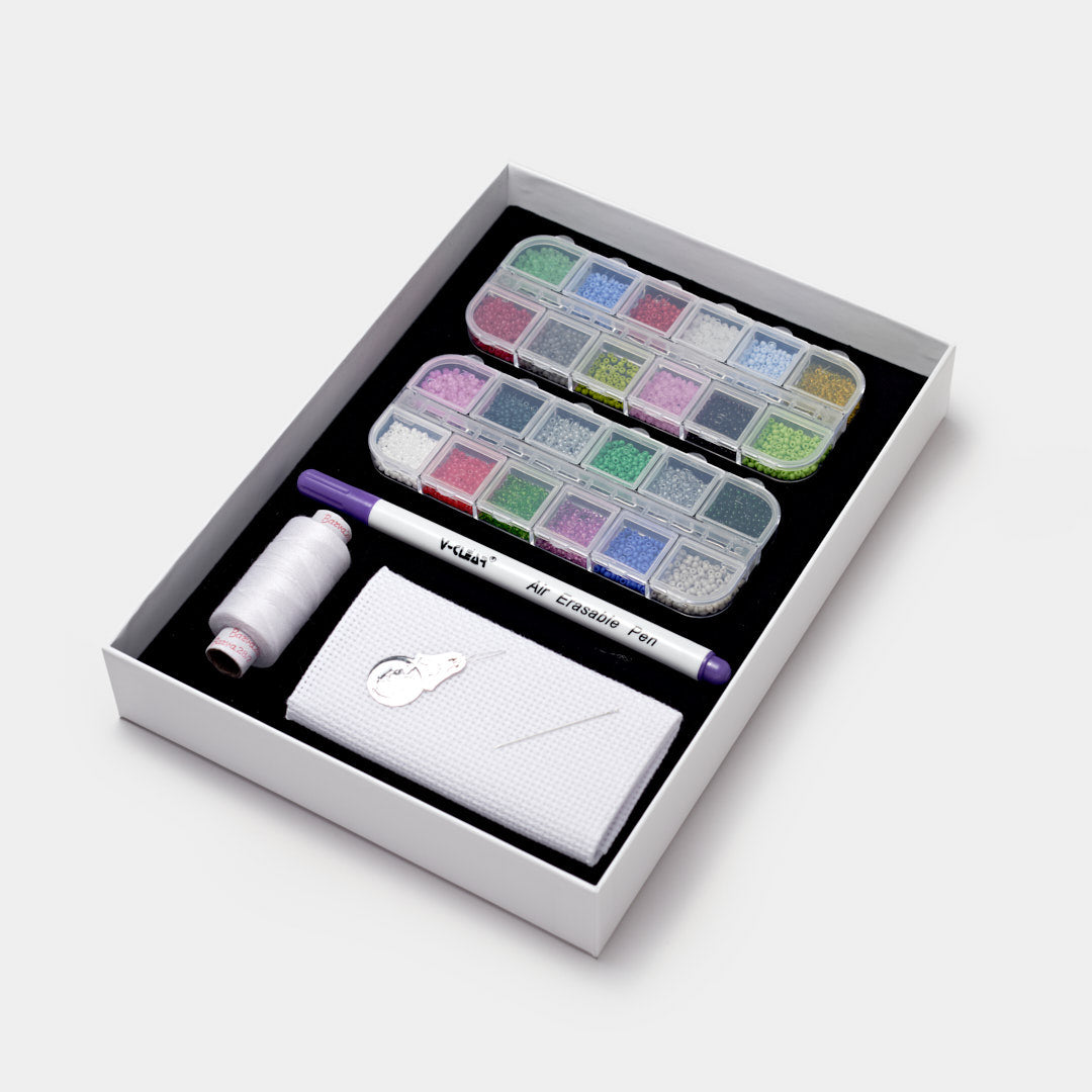 A Posy - Mini Bead Embroidery Kit