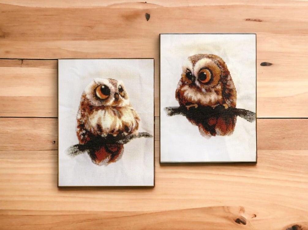 Little Owlets - Bead Embroidery Kit