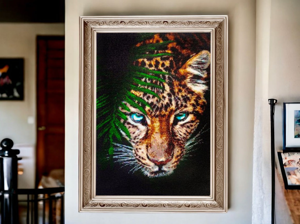 Hidden Jaguar - Bead Embroidery Kit