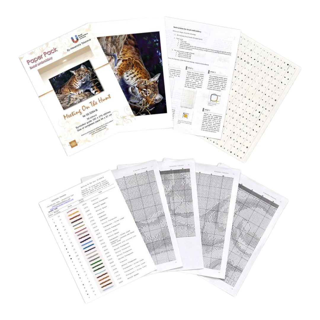 Meeting on the Hunt - Bead Embroidery Kit