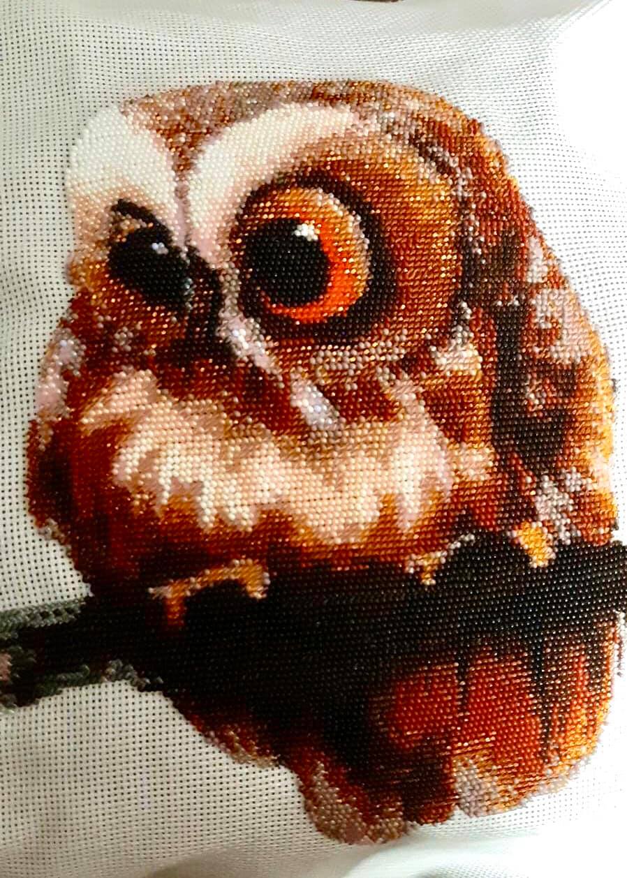 Little Owlets - Bead Embroidery Kit
