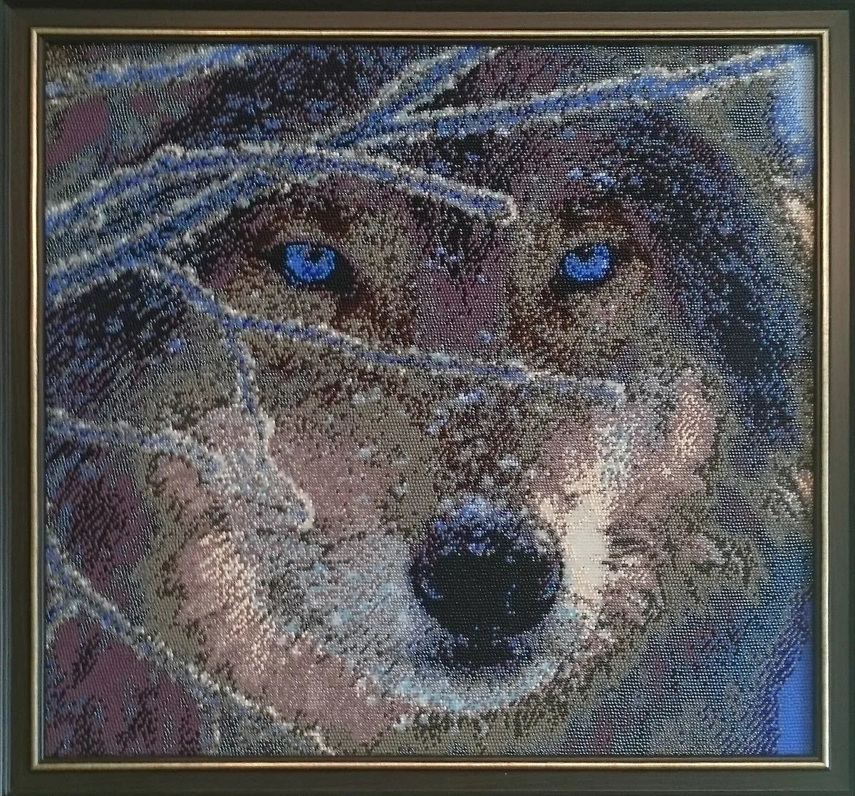 Wolf - Bead Embroidery Kit