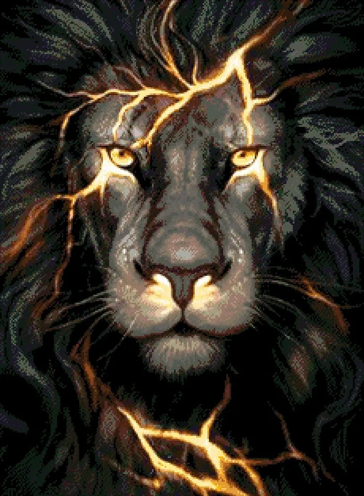 Thunderbolt - Bead Embroidery kit