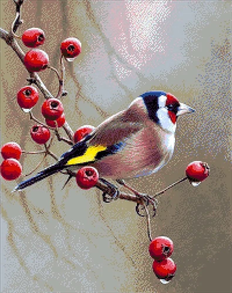 GoldFinch - Bead Embroidery Kit