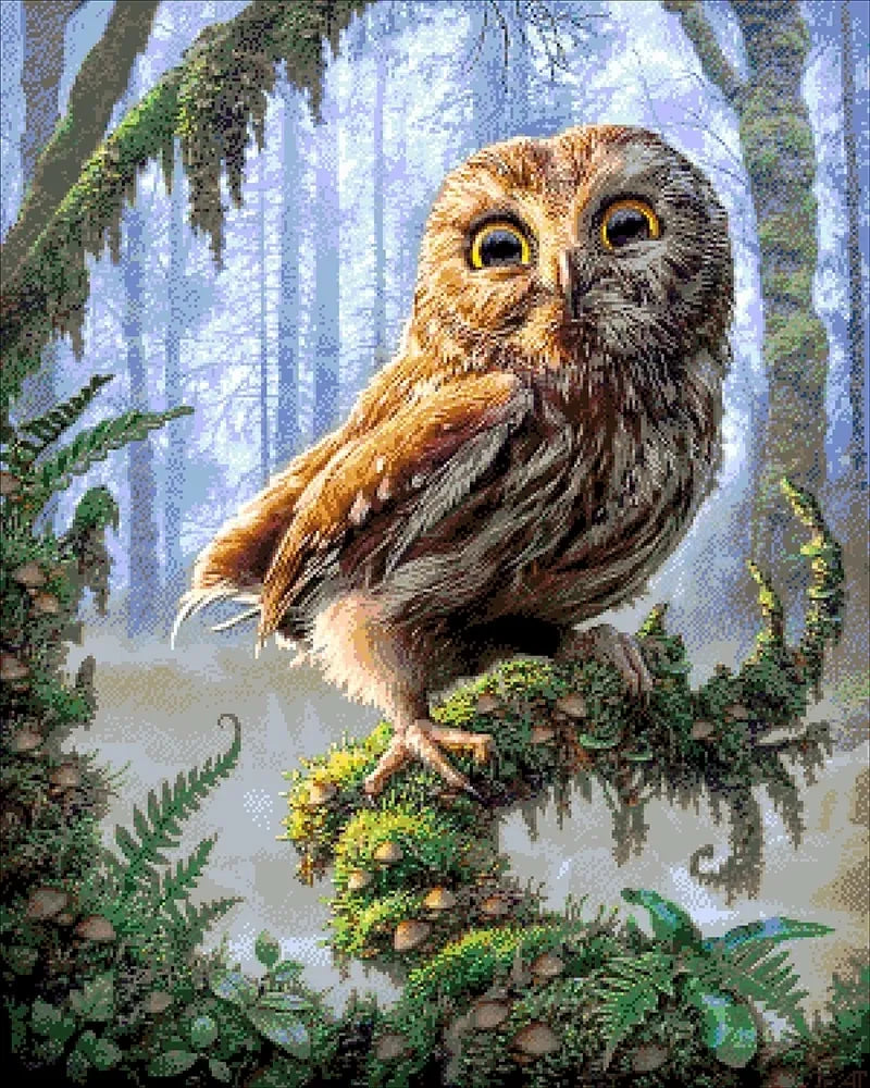 Magic Forest - Bead Embroidery kit