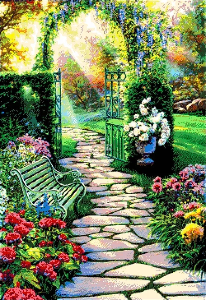 Garden of Paradise - Bead Embroidery Kit