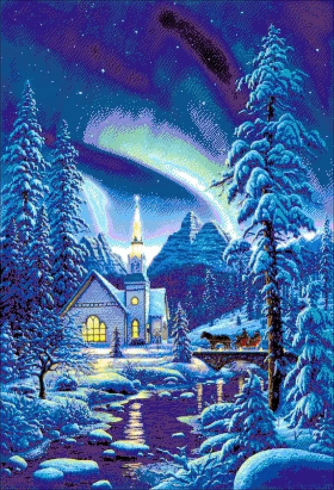An Evening Stroll - Bead Embroidery Kit