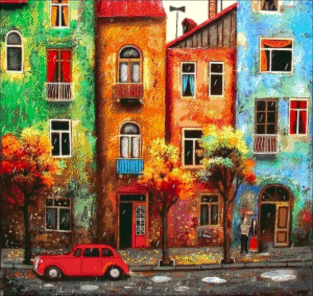 Colours of Summer Rain - Bead Embroidery Kit