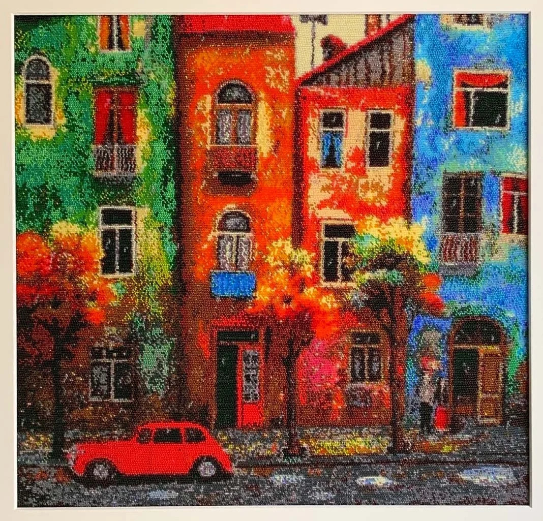Colours of Summer Rain - Bead Embroidery Kit