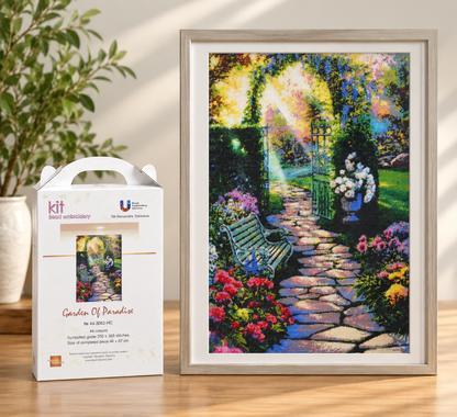 Garden of Paradise - Bead Embroidery Kit