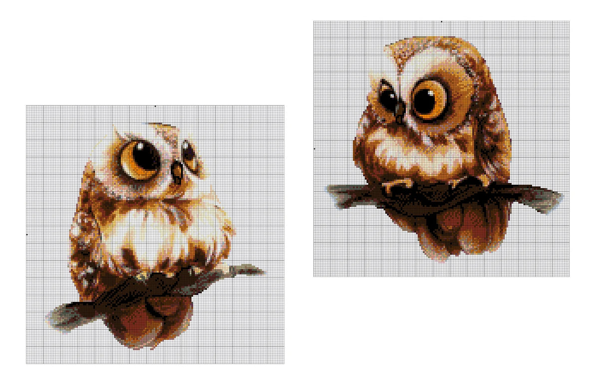 Little Owlets - Bead Embroidery Kit