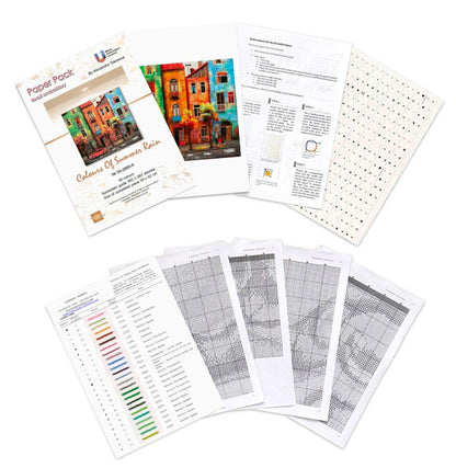 Colours of Summer Rain - Bead Embroidery Kit
