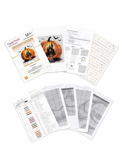 Halloween Castle - Bead Embroidery Kit
