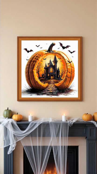 Halloween Castle - Bead Embroidery Kit