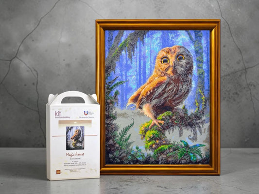 Magic Forest - Bead Embroidery kit