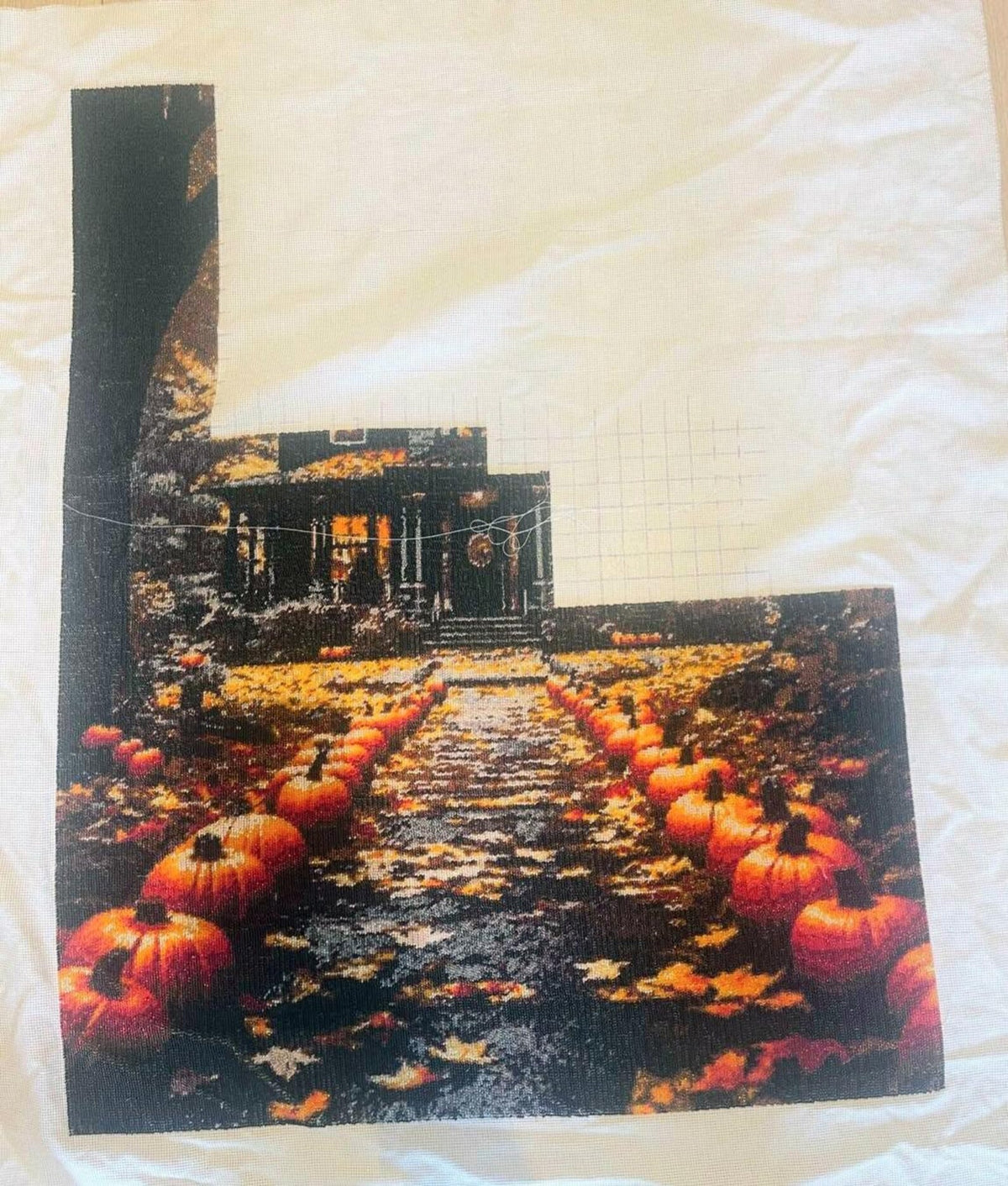 Pumpkin Avenue - Bead Embroidery Kit