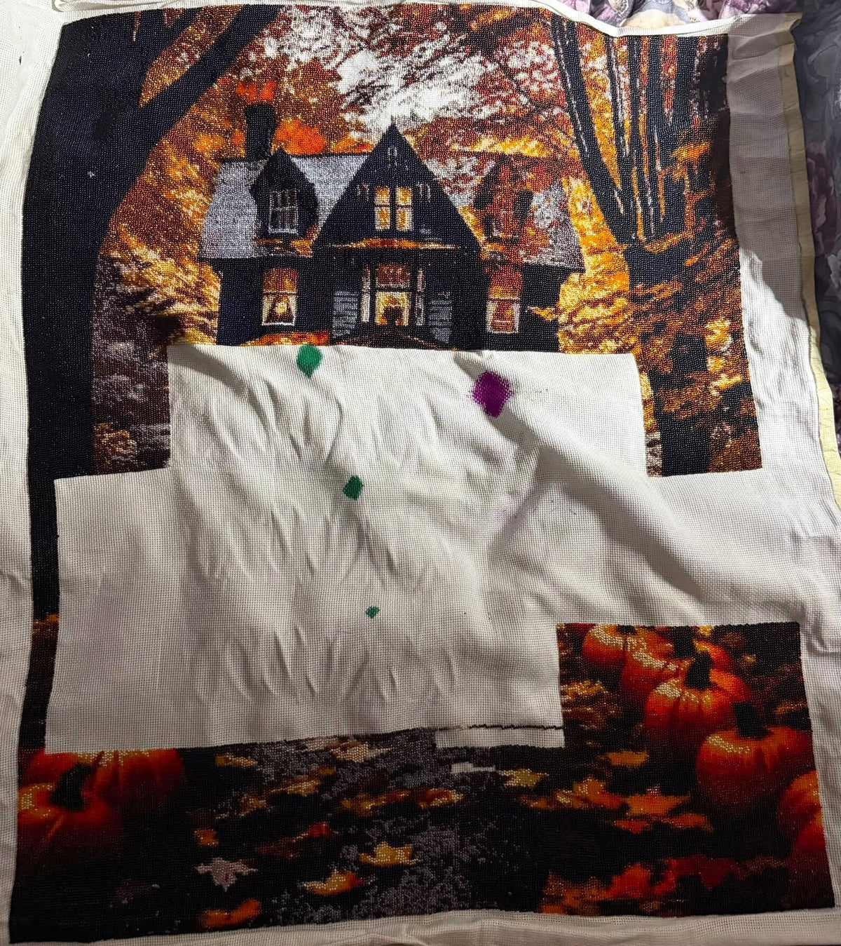 Pumpkin Avenue - Bead Embroidery Kit