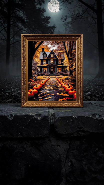 Pumpkin Avenue - Bead Embroidery Kit