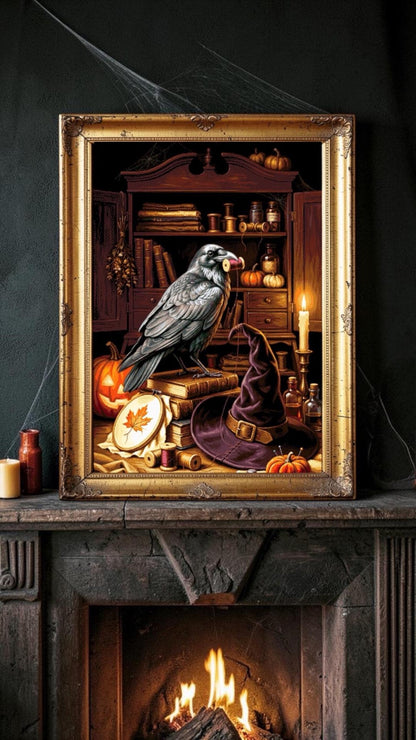 Magical Raven - Bead Embroidery Kit