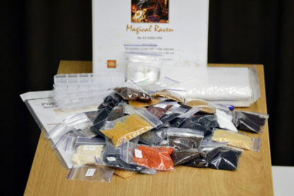 Magical Raven - Bead Embroidery Kit
