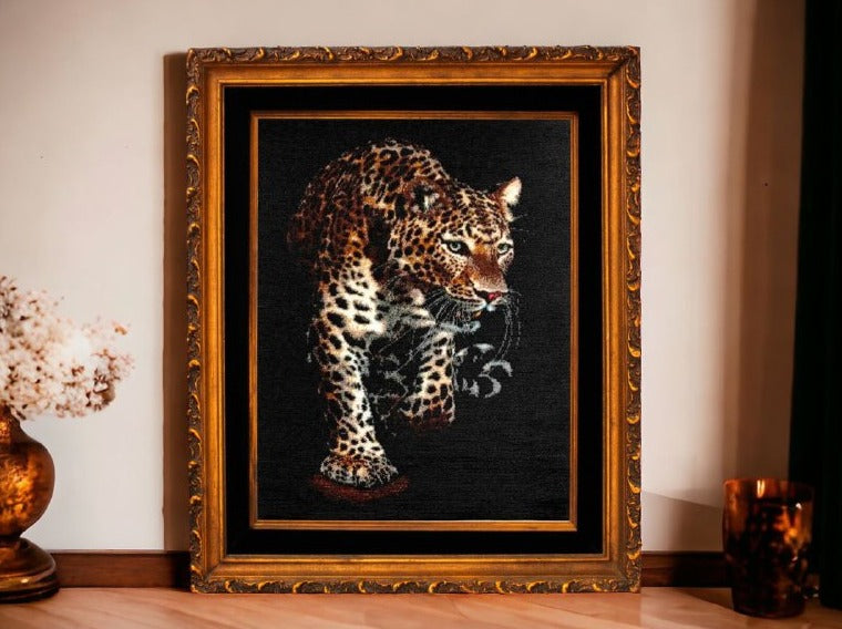Leopard - Bead Embroidery Kit