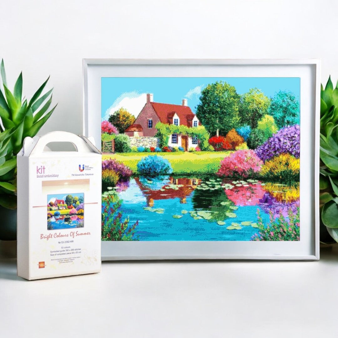 Bright Colours Of Summer - Bead Embroidery Kit