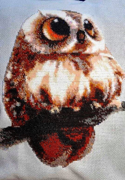Little Owlets - Bead Embroidery Kit