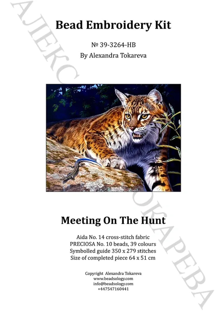 Meeting on the Hunt - Bead Embroidery Kit