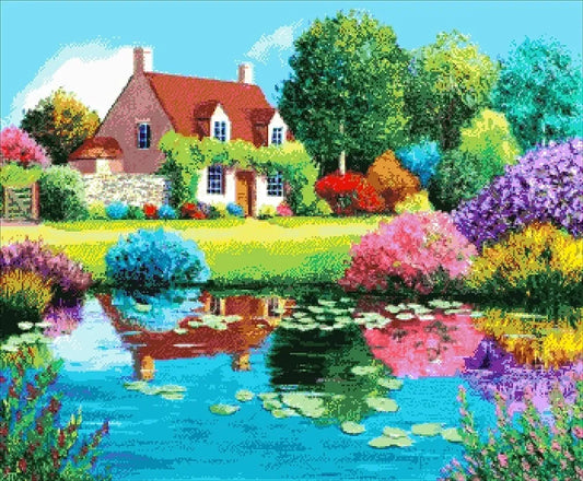 Bright Colours Of Summer - Bead Embroidery Kit